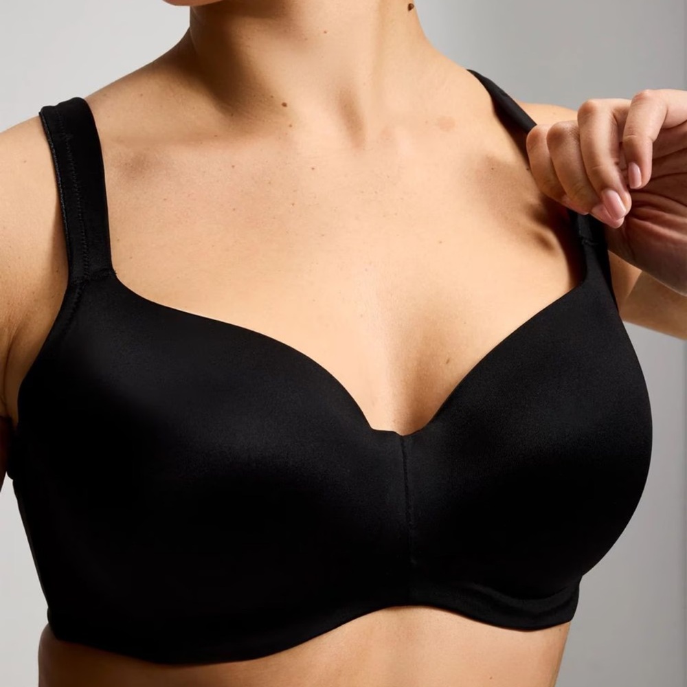 Soma Stunning Support Smooth  Balconette Bra Black Size 40G
